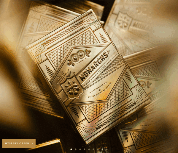 Monarch Prestige Edition Playing Cards by Theory11