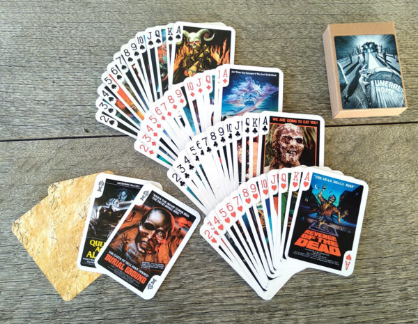 1960s-90s Zombie Undead Living Dead Creeps B-Movie Poster Art Playing Cards - Image 5