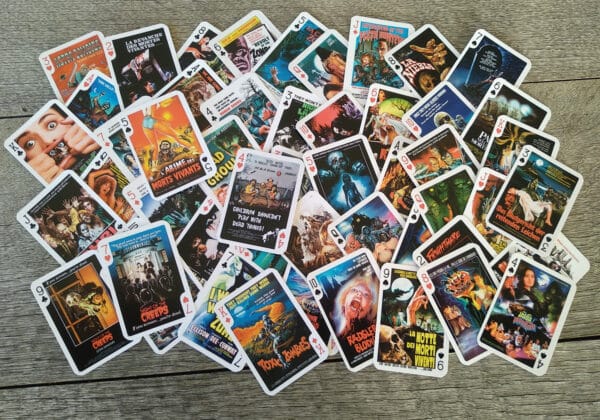 1960s-90s Zombie Undead Living Dead Creeps B-Movie Poster Art Playing Cards - Image 4