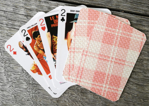 1970s Sexploitation Softcore B Movie Thriller Poster Art Playing Cards - Image 2