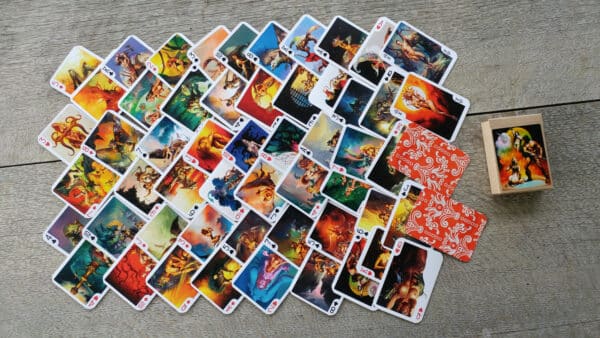 Boris Vallejo Conan the Barbarian Sorceress Fantasy Erotica Pin-up Playing Cards - Image 3