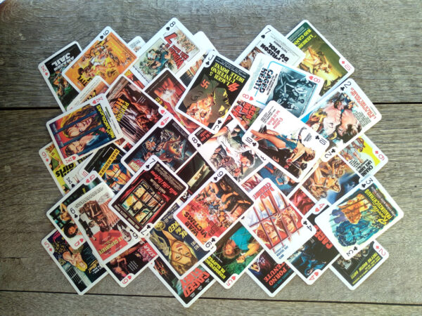 Women in Prison Exploitation B Movie 1990s Poster Art Playing Cards - Image 3