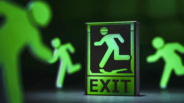 Exit Playing Cards by TCC