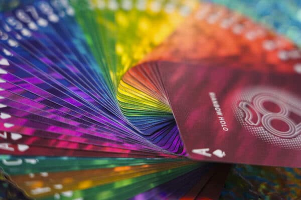 Rainbow HOLO Playing Cards by TCC - Image 4