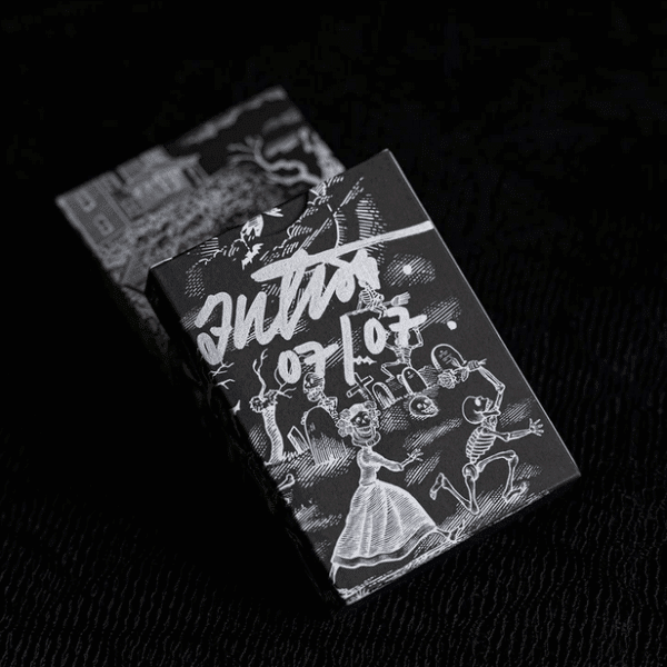 October V2 Playing Cards Inversed Artist Proof by Fulton