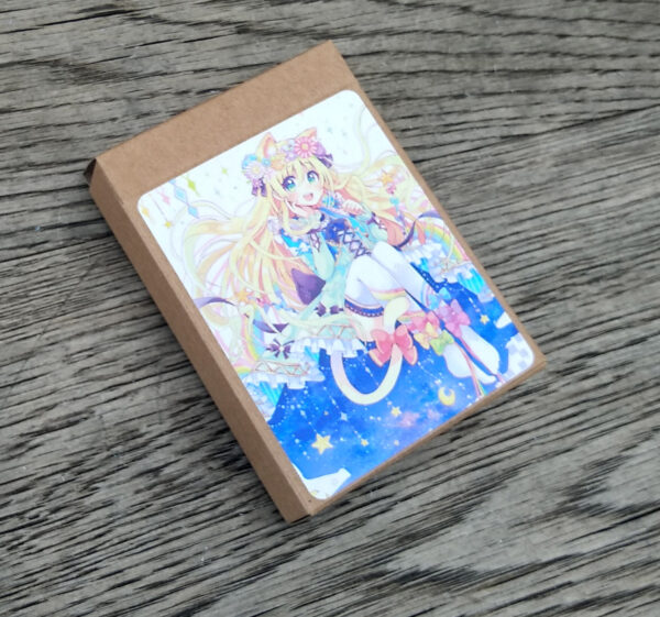 Koshizu Kawaii Neko Catgirl Anime Manga Fan Art Pin-Up Playing Cards - Image 2