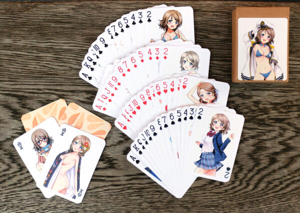 Love Live! Sunshine! Watanabe You Anime Cosplay Pin-Up Playing Cards by Sankuro - Image 6