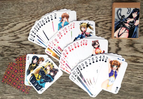 Hentai Latex Fetish Anime Manga Pin-Up Playing Cards Sen Sanui - Image 4