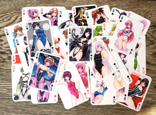 Hentai Latex Fetish Anime Manga Pin-Up Playing Cards Sen Sanui - Image 3