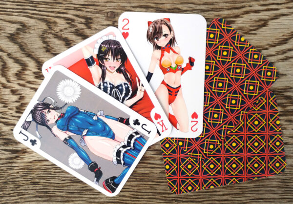 Hentai Latex Fetish Anime Manga Pin-Up Playing Cards Sen Sanui - Image 2