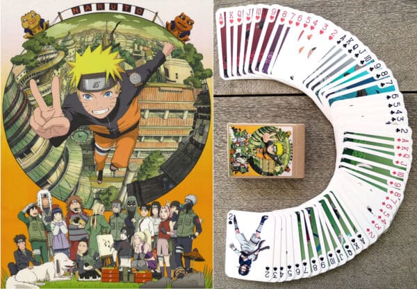 Naruto: Shippuden Anime Playing Cards (Sakura Kakashi Hidden Leaf Village)