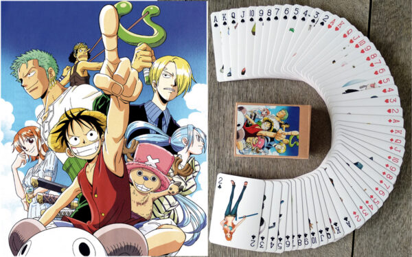 One Piece - Straw Hat Pirates Anime Manga Playing Cards Luffy Zoro Nami Robin