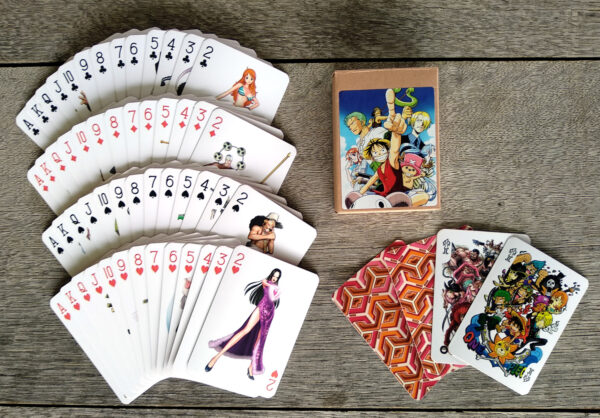 One Piece - Straw Hat Pirates Anime Manga Playing Cards Luffy Zoro Nami Robin - Image 2
