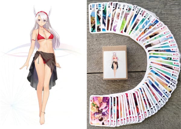 Roselinde Freyja Shining Anime Manga Pin-Up Playing Cards - Tony Taka