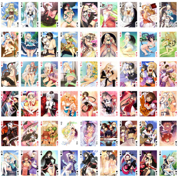 Roselinde Freyja Shining Anime Manga Pin-Up Playing Cards - Tony Taka - Image 5