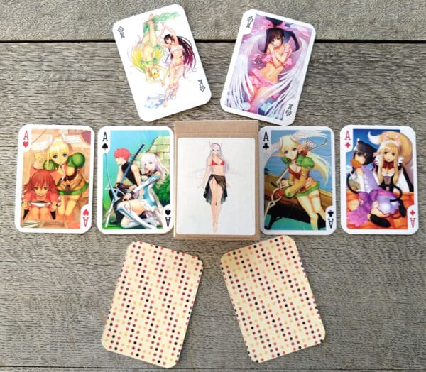 Roselinde Freyja Shining Anime Manga Pin-Up Playing Cards - Tony Taka - Image 2