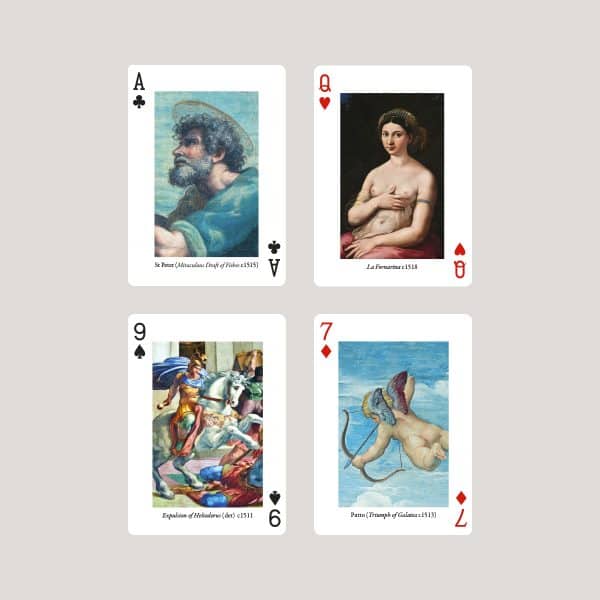 Raphael (Renaissance) Playing Cards by Piatnik - Image 2