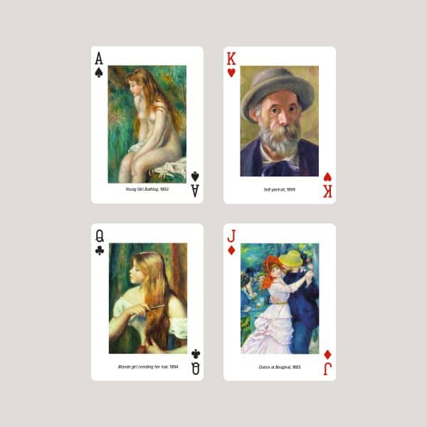 Renior (Impressionist) Playing Cards by Piatnik - Image 2