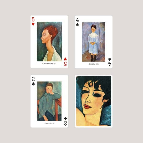 Modigliani Playing Cards by Piatnik - Image 3