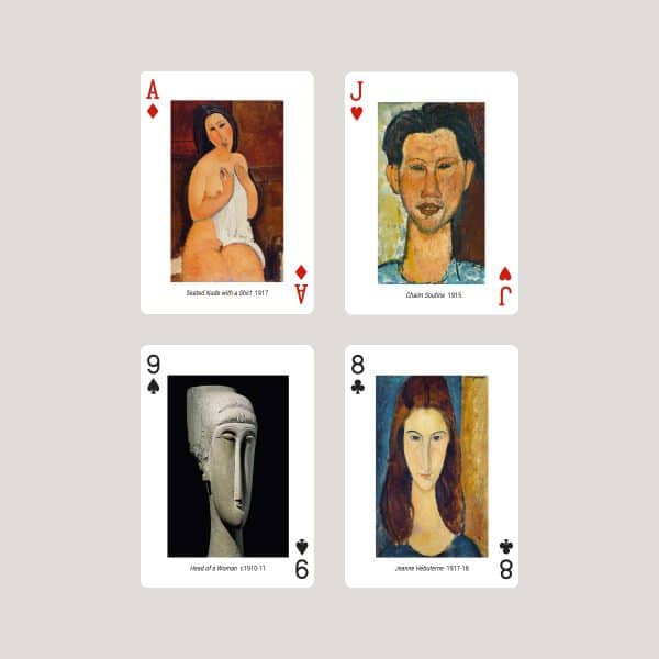 Modigliani Playing Cards by Piatnik - Image 2