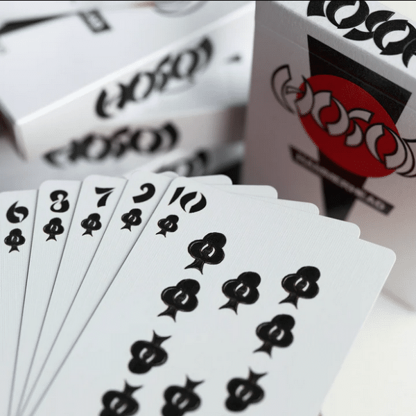 Hosoi Hammerhead 40 Years Limited Foil Gilded-Pink Playing cards by Fulton - Image 12