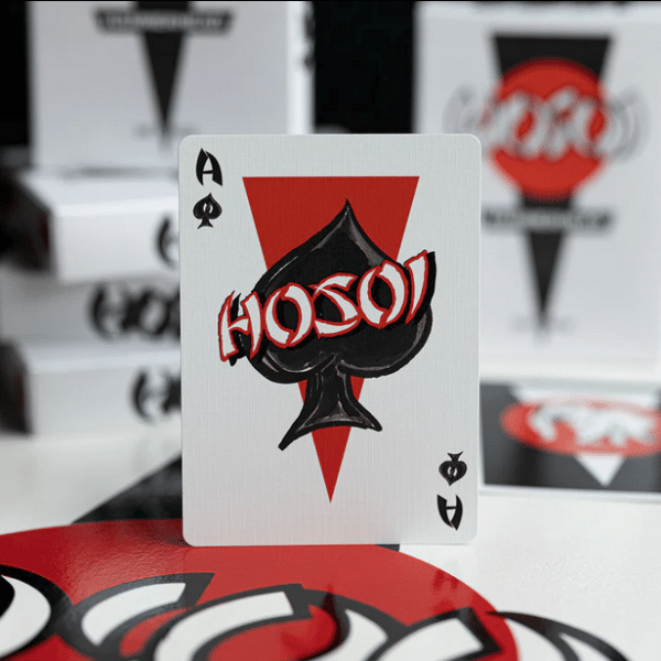 Hosoi Hammerhead 40 Years Limited Foil Gilded-Pink Playing cards by Fulton - Image 8