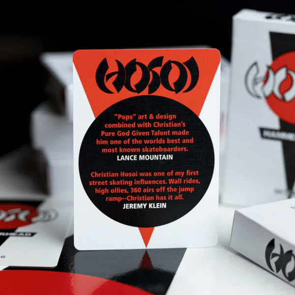 Hosoi Hammerhead 40 Years Limited Foil Gilded-Pink Playing cards by Fulton - Image 7