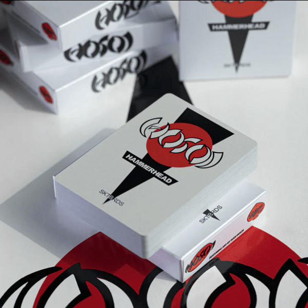 Hosoi Hammerhead 40 Years Pearl Foil Playing cards by Fulton - Image 2