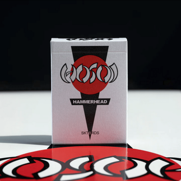 Hosoi Hammerhead 40 Years Pearl Foil Playing cards by Fulton