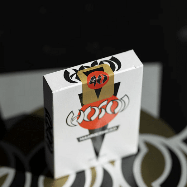 Hosoi Hammerhead 40 Years Limited Foil Gilded-Gold Playing cards by Fulton - Image 15