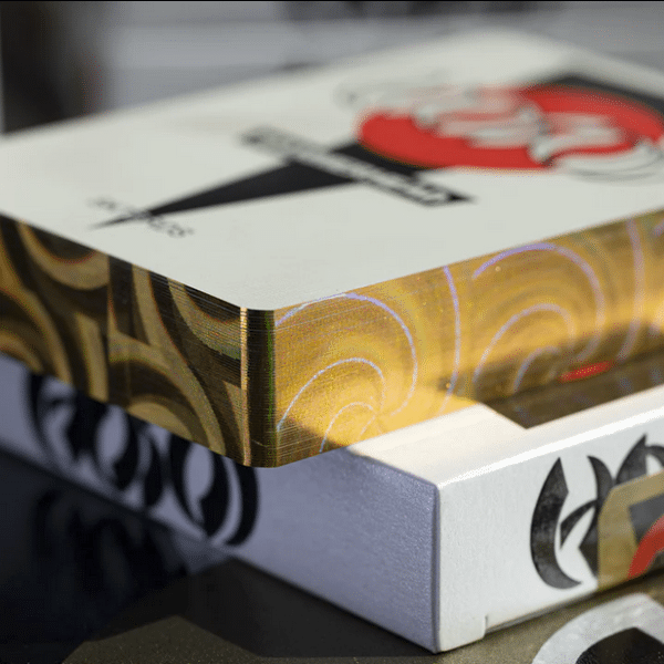Hosoi Hammerhead 40 Years Limited Foil Gilded-Gold Playing cards by Fulton - Image 14