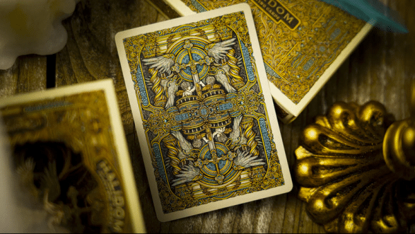 Halidom Playing Cards- 2 Classic Decks: Color and Champagne by ARK Playing Cards - Image 4