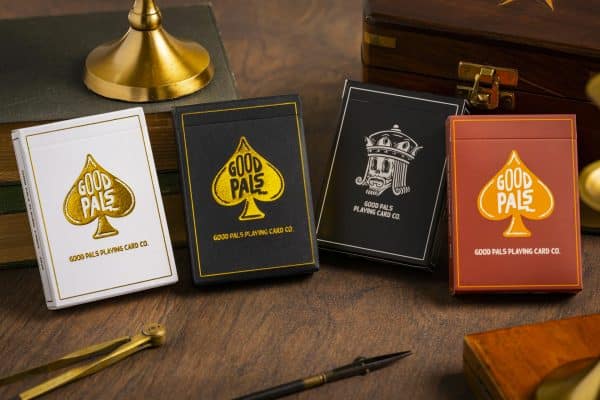 Good Pals Logo Playing Cards - Black & Gold Foiled Private Reserve by Good Pals - Image 22