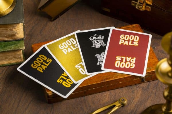 Good Pals Logo Playing Cards - Black & Gold Foiled Private Reserve by Good Pals - Image 21
