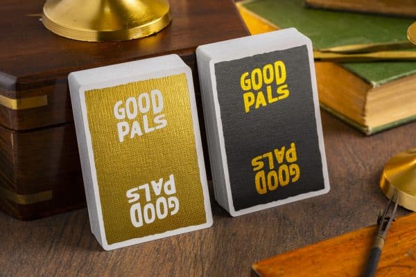Good Pals Logo Playing Cards - Black & Gold Foiled Private Reserve by Good Pals - Image 20