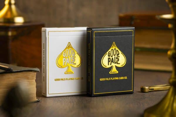 Good Pals Logo Playing Cards - Black & Gold Foiled Private Reserve by Good Pals - Image 19
