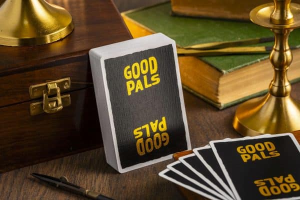 Good Pals Logo Playing Cards - Black & Gold Foiled Private Reserve by Good Pals - Image 18