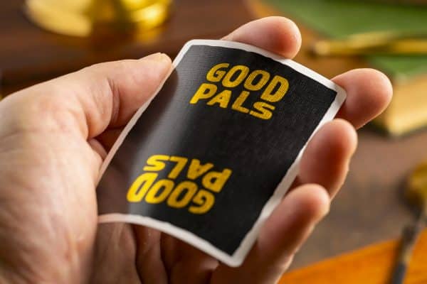 Good Pals Logo Playing Cards - Black & Gold Foiled Private Reserve by Good Pals - Image 6