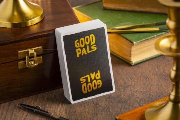 Good Pals Logo Playing Cards - Black & Gold Foiled Private Reserve by Good Pals - Image 5
