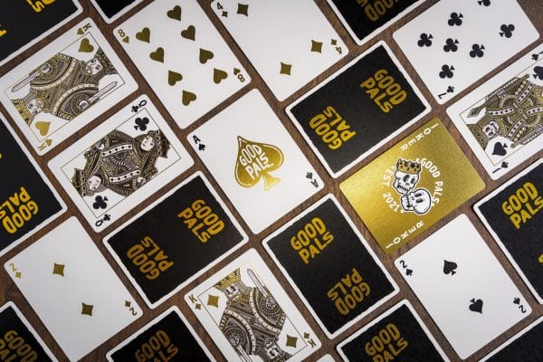 Good Pals Logo Playing Cards - Black & Gold Foiled Private Reserve by Good Pals - Image 4