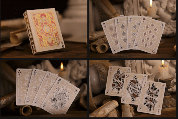 Assassin's Creed Legacy Playing Cards - WHITE HIDDEN BLADE Edition by Room One - Image 3