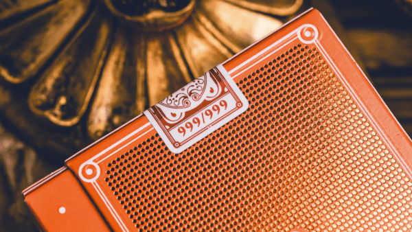Smoke & Mirrors v9 Deluxe Edition (Orange) Playing Cards by Dan & Dave - Image 6