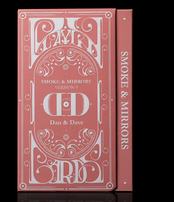 Smoke & Mirrors v9 Deluxe Edition (Pink) Playing Cards by Dan & Dave - Image 2
