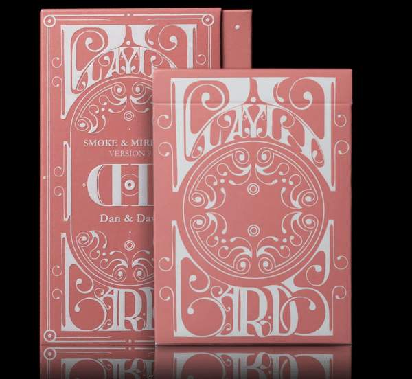 Smoke & Mirrors v9 Deluxe Edition (Pink) Playing Cards by Dan & Dave