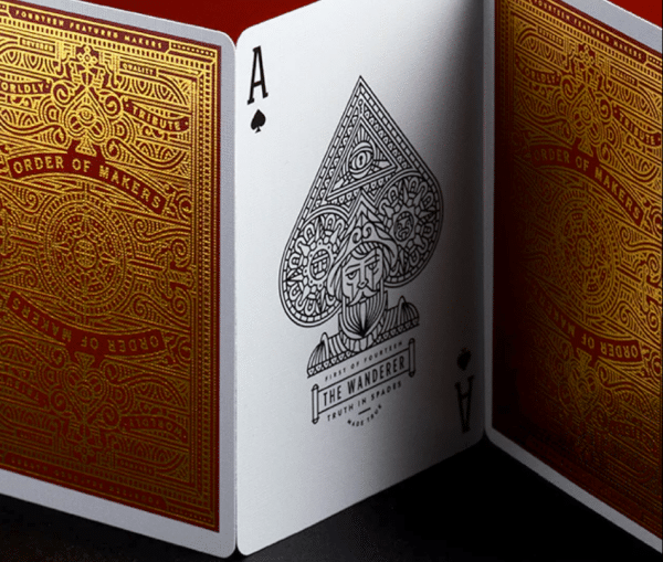 Makers, Private Reserve -Gilded Edition Playing Cards by Dan & Dave - Image 2