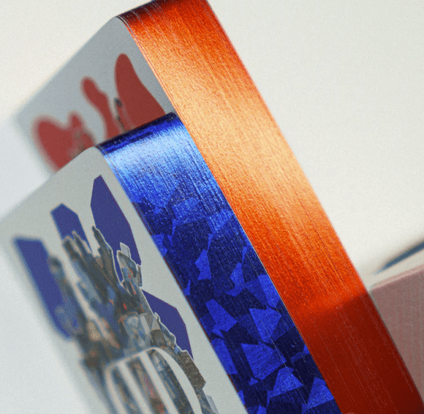 Smoke & Mirrors: (Red) Gilded The First Human S&M Playing Cards by Dan & Dave - Image 7