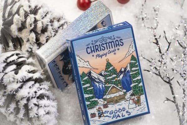 Good Pals Christmas Playing Cards - GILDED Snow Globe Edition by Good Pals