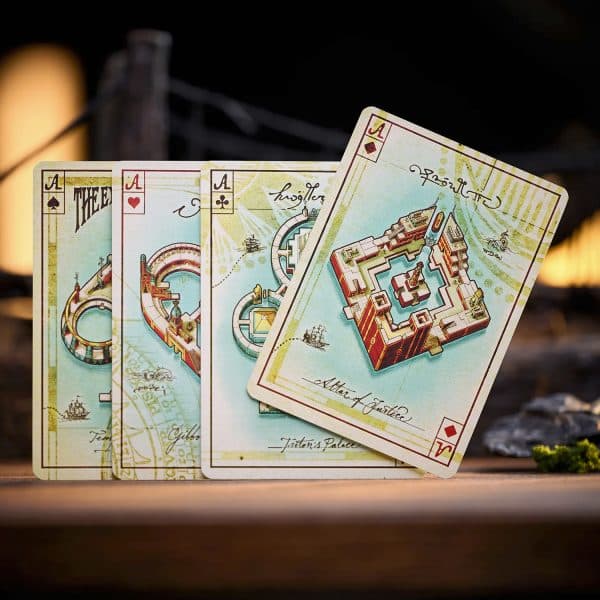 The Eye Of The Ocean – Gibborim Castaways Gilded Playing Cards by Stockholm17 - Image 12