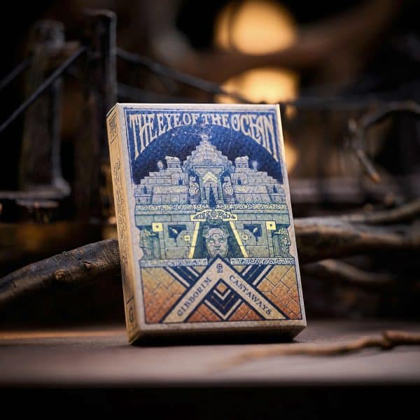 The Eye Of The Ocean – Gibborim Castaways Gilded Playing Cards by Stockholm17