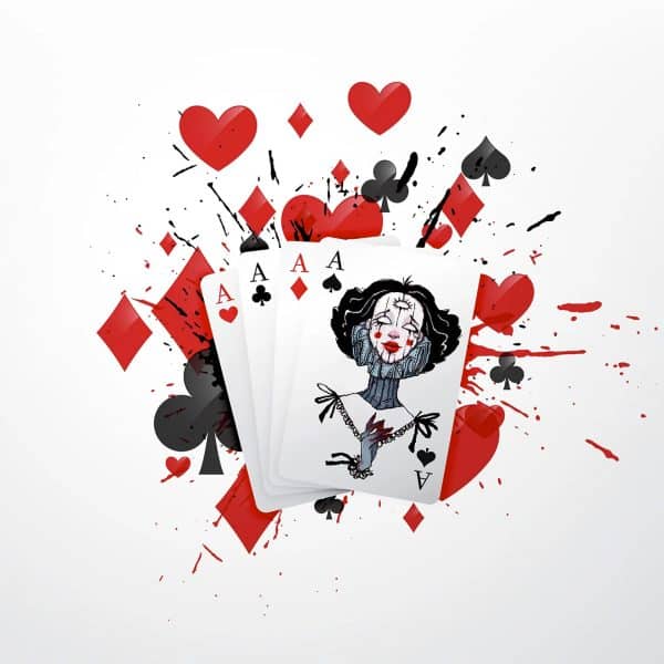 Poker (Clowncore, Kawaii, Fairy, Pixie) Playing Cards by Karina Gazizova - Image 6